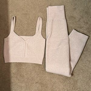 All Saints Pencil Skirt Sweater Matching Set